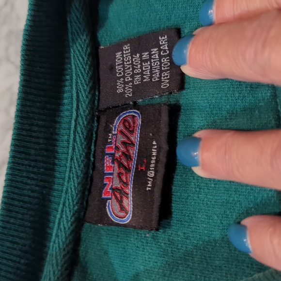 Vintage Miami Dolphins Sweatshirt Large - Picture 4 of 10